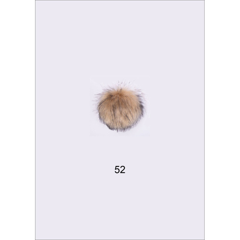 Furry pom pom 52