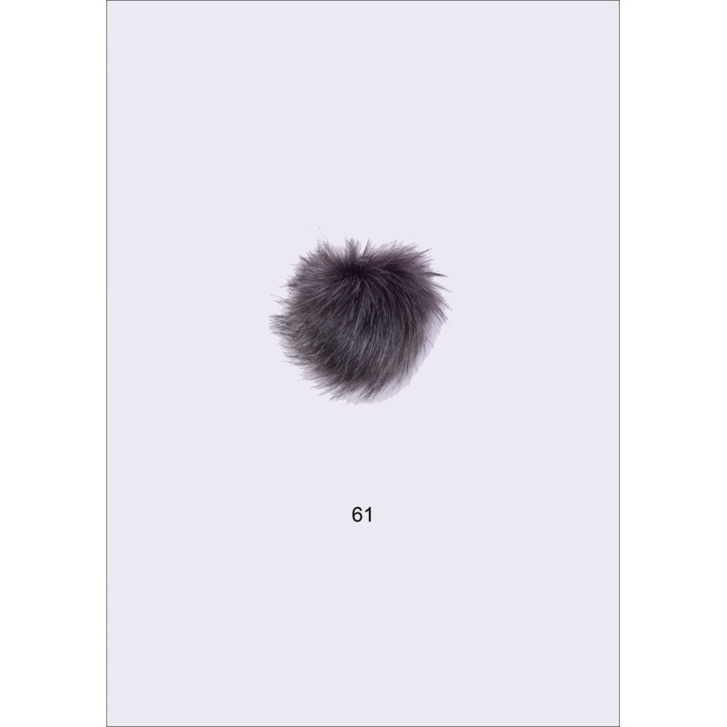 Furry pom pom 61