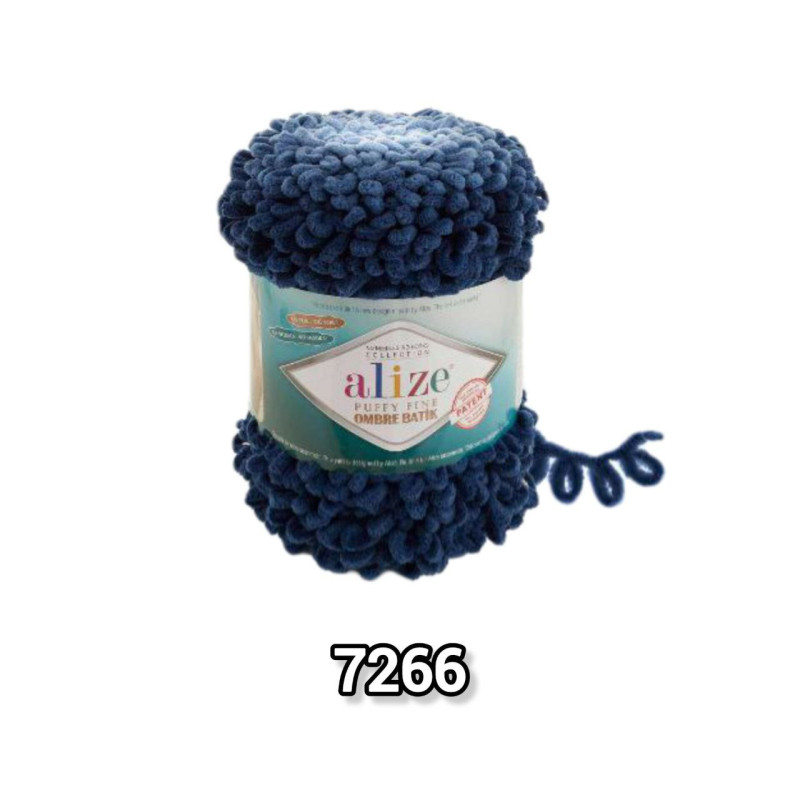 Alize Puffy fine ombre batik 7266