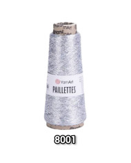 YarnArt Paillettes 8001