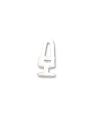 Plastic curtain hook