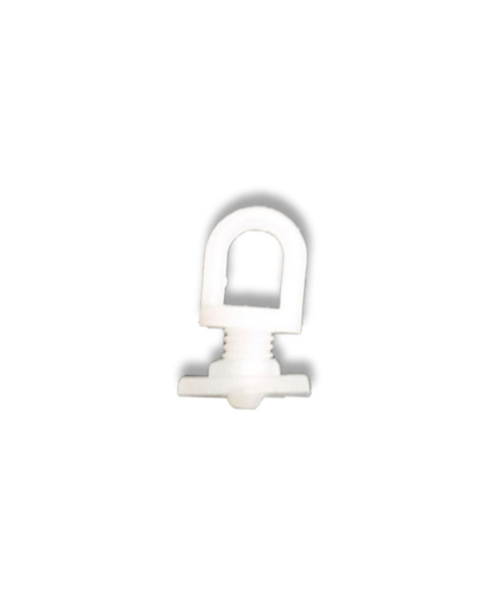 Screw-type curtain hook