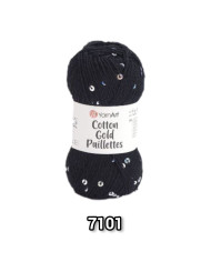 YarnArt Cotton Gold Paillettes