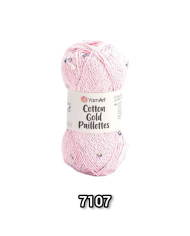 YarnArt Cotton Gold Paillettes