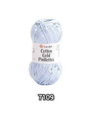 YarnArt Cotton Gold Paillettes